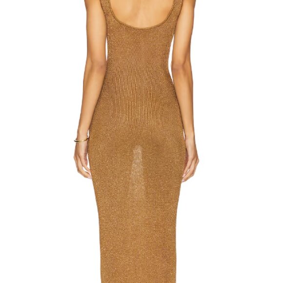 LOVERS + FRIENDS Benilda Metallic Maxi Dress - Picture 4 of 5